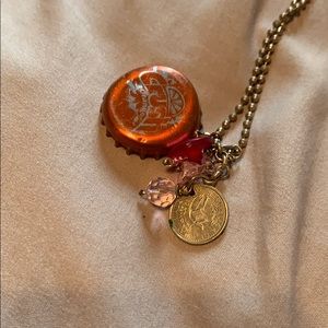 Cute bottle top necklace
